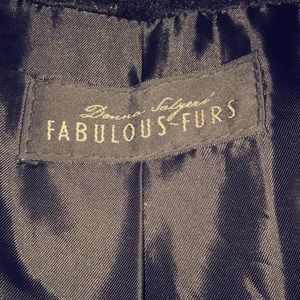 Black Mink Favorite Faux Fur Coat.